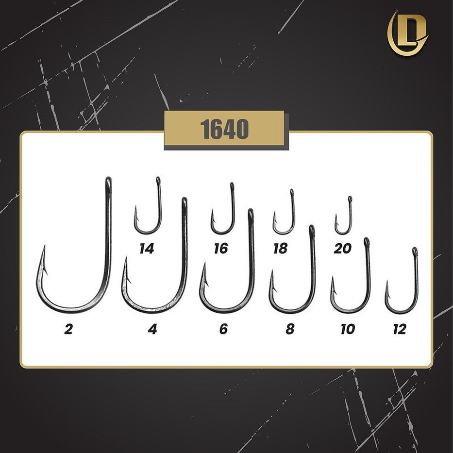 Daiichi Dry Fly/Tube Fly/Egg Hook 1640