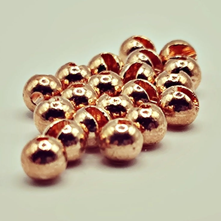 Tungsten Beads - Copper Slotted