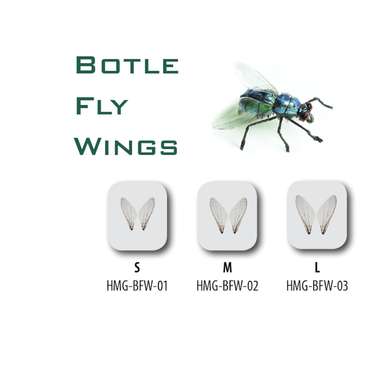 Hemingways Bottle Fly Wings